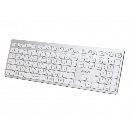 Бездротова клавіатура A4Tech FBX50C White