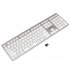 Беспроводная клавиатура A4Tech FBX50C White