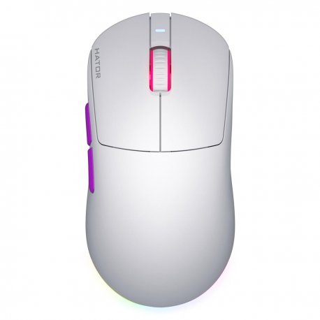 Бездротова миша ігрова Hator Quasar 3 Ultra 8K Wireless White (HTM771)