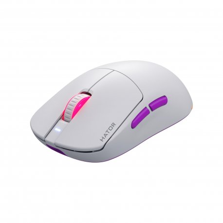 Бездротова миша ігрова Hator Quasar 3 Ultra 8K Wireless White (HTM771)
