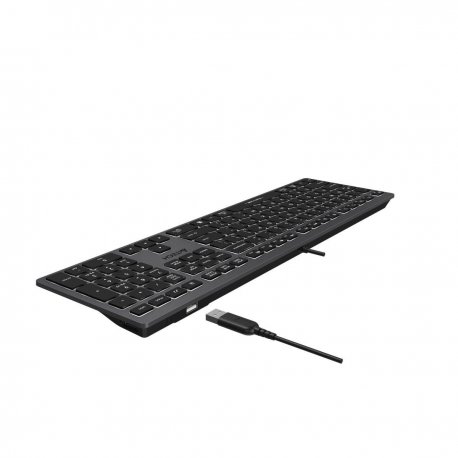Клавиатура A4Tech Fstyler FX60H Grey White Backlit