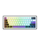 Клавіатура ігрова Hator Hellyberry HK60 White/Violet