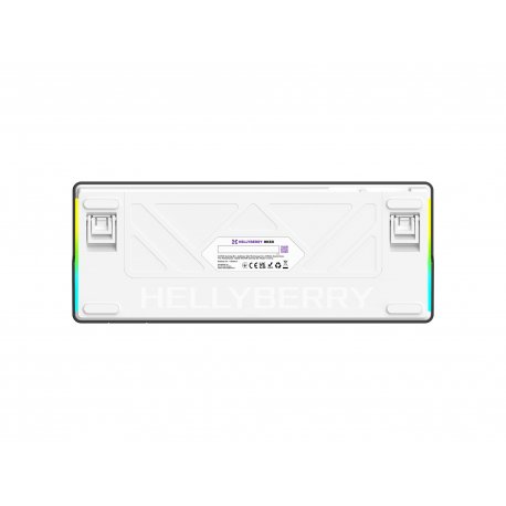 Клавиатура игровая Hator Hellyberry HK60 White/Violet
