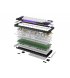 Клавиатура игровая Hator Hellyberry HK60 White/Violet