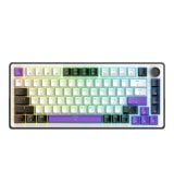 Клавіатура ігрова Hator Hellyberry HK75 White/Violet