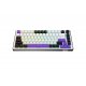 Клавіатура ігрова Hator Hellyberry HK75 White/Violet Клавіатура ігрова Hator Hellyberry HK75 White/Violet