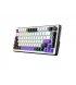 Клавиатура игровая Hator Hellyberry HK75 White/Violet