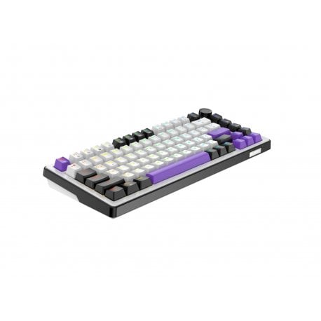 Клавиатура игровая Hator Hellyberry HK75 White/Violet