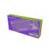 Клавиатура игровая Hator Hellyberry HK75 White/Violet