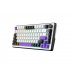Клавиатура игровая Hator Hellyberry HK75 Wireless White/Violet
