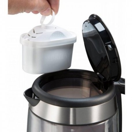 Електрочайник Russell Hobbs Glass Silver/Black (21600-57)