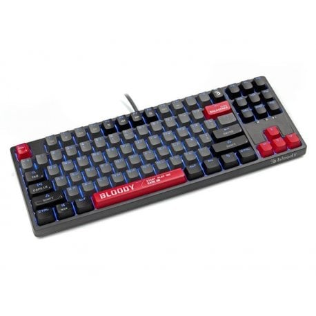 Клавиатура игровая Bloody S87 Energy Red