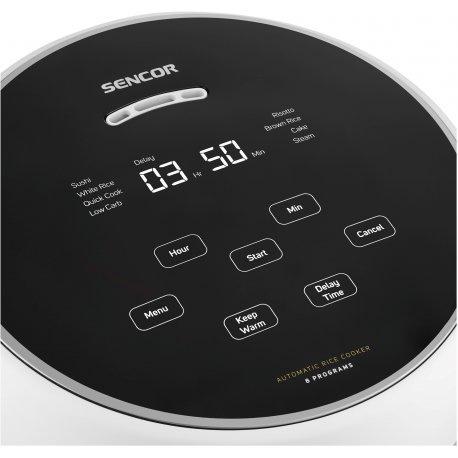 Рисоварка Sencor 350Вт Whitte (SRM0670WH)