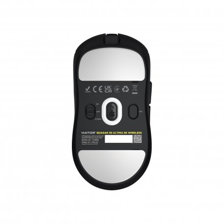 Бездротова миша ігрова Hator Quasar 3S Ultima 8K Wireless Black (HTM660)