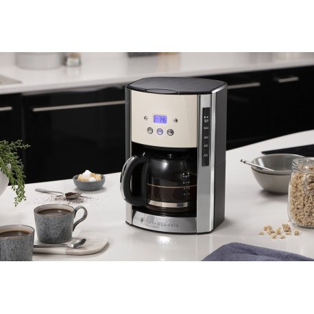 Кавоварка крапельна Russell Hobbs Luna Stone Black/Silver (26990-56)