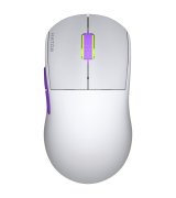 Бездротова миша ігрова Hator Quasar 2 Ultra 4K Wireless White/Lilac (HTM571WL)
