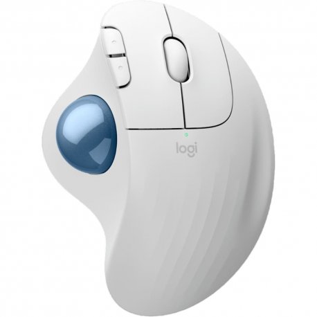 Бездротова миша Logitech Ergo M575S Off-White + Blue Ball (910-007030)