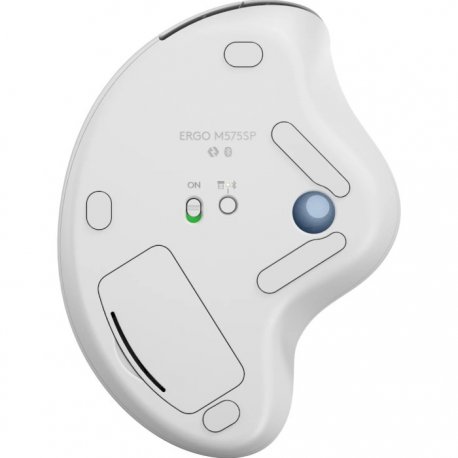 Бездротова миша Logitech Ergo M575S Off-White + Blue Ball (910-007030)