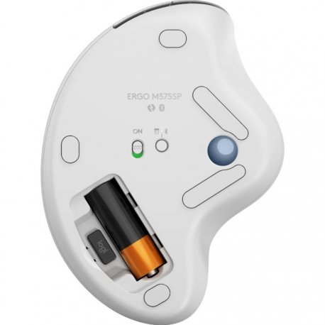 Бездротова миша Logitech Ergo M575S Off-White + Blue Ball (910-007030)