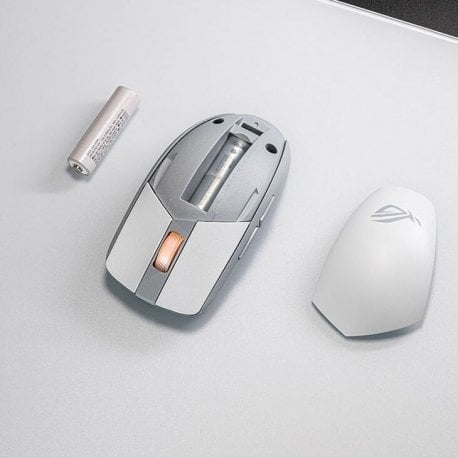 Бездротова миша ігрова Asus ROG Strix Impact III White (90MP03D0-BMUA10)