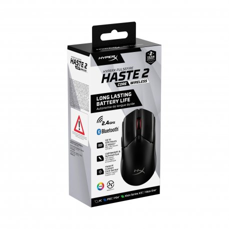 Бездротова миша ігрова HyperX Pulsefire Haste 2 Core Wireless Black (8R2E6AA)