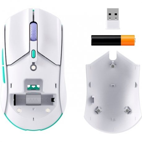 Беспроводная мышь игровая HyperX Pulsefire Haste 2 Core Wireless White (8R2E7AA)