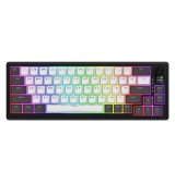 Бездротова клавіатура ігрова Hator Skyfall 65 Pro Wireless Grey/Black (HTK4160UA)