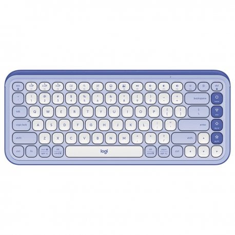Бездротова клавіатура Logitech Pop Icon Keys Lilac (920-013074)