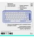 Бездротова клавіатура Logitech Pop Icon Keys Lilac (920-013074)