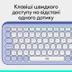 Бездротова клавіатура Logitech Pop Icon Keys Lilac (920-013074)