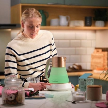 Електрочайник Russell Hobbs Calm White/Bronze (27450-70)