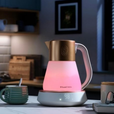 Електрочайник Russell Hobbs Calm White/Bronze (27450-70)