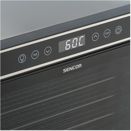 Сушилка для продуктов Sencor 600Вт Black (SFD7750SS)