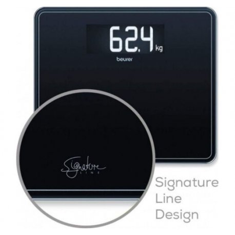 Ваги підлогові Beurer 200кг Black (GS_410_SIGNATURE_LINE_BL)