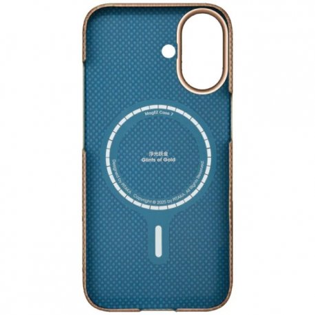 Чехол Pitaka Ultra-Slim Happiness Rides PitaTap для iPhone 17 Pro Max Indigo (HR1702PM)
