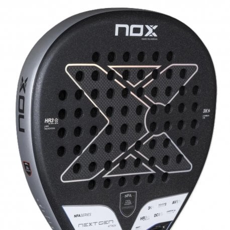 Ракетка для паделу Nox Nexrgen Pro Attack 3K NFA Series Racket Black (PNFANGATT)