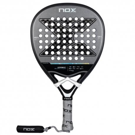 Ракетка для падела Nox Quantum 12K Carbon Racket Black (PLUXQCAR25)