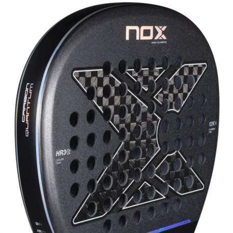 Ракетка для разделения Nox Quantum 12K Carbon Racket Black (PLUXQCAR25)