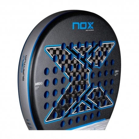 Ракетка для паделу Nox Quantum 12K Cobalt Racket Black (PLUXQCOB25)