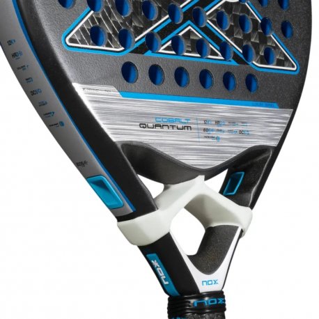 Ракетка для паделу Nox Quantum 12K Cobalt Racket Black (PLUXQCOB25)