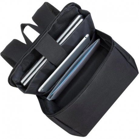 Рюкзак Rivacase Regent Black + спортивна пляшка 750 ml (8068 (Black) Bundle)