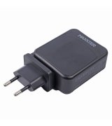 Сетевое зарядное устройство Maxxter 1 USB-A + 2USB-C Black (WC-PD65W-01)