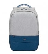 Рюкзак Rivacase 17.3" Prater Grey/ Dark Blue (7567)