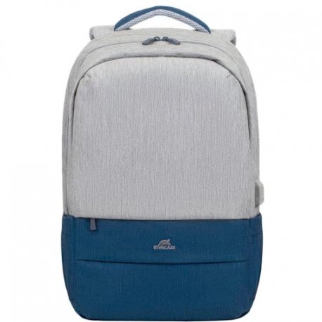Рюкзак Rivacase 17.3" Prater Grey/ Dark Blue (7567)