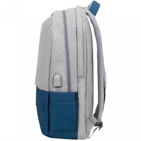 Рюкзак Rivacase 17.3" Prater Grey/ Dark Blue (7567)