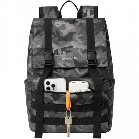 Рюкзак Rivacase 15.6" Sherwood Grey camo (7621)