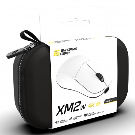 Бездротова миша ігрова Endgame Gear XM2w 4k v2 White (PGW-EG-MOU-080)