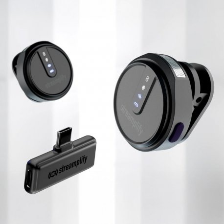 Микрофон Streamplify MIC GO-48-WL Black (SPML-MG1C051.11)