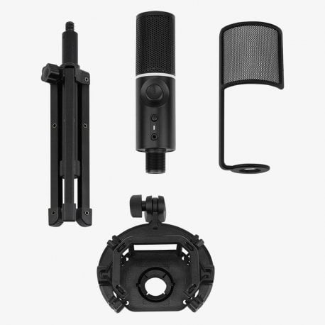 Микрофон Streamplify MIC-48-RGB-TP Black (SPMC-MZ1C127.11)