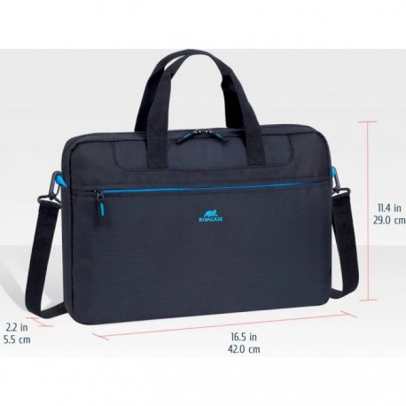Сумка для ноутбука Rivacase 15.6" Black (8037)